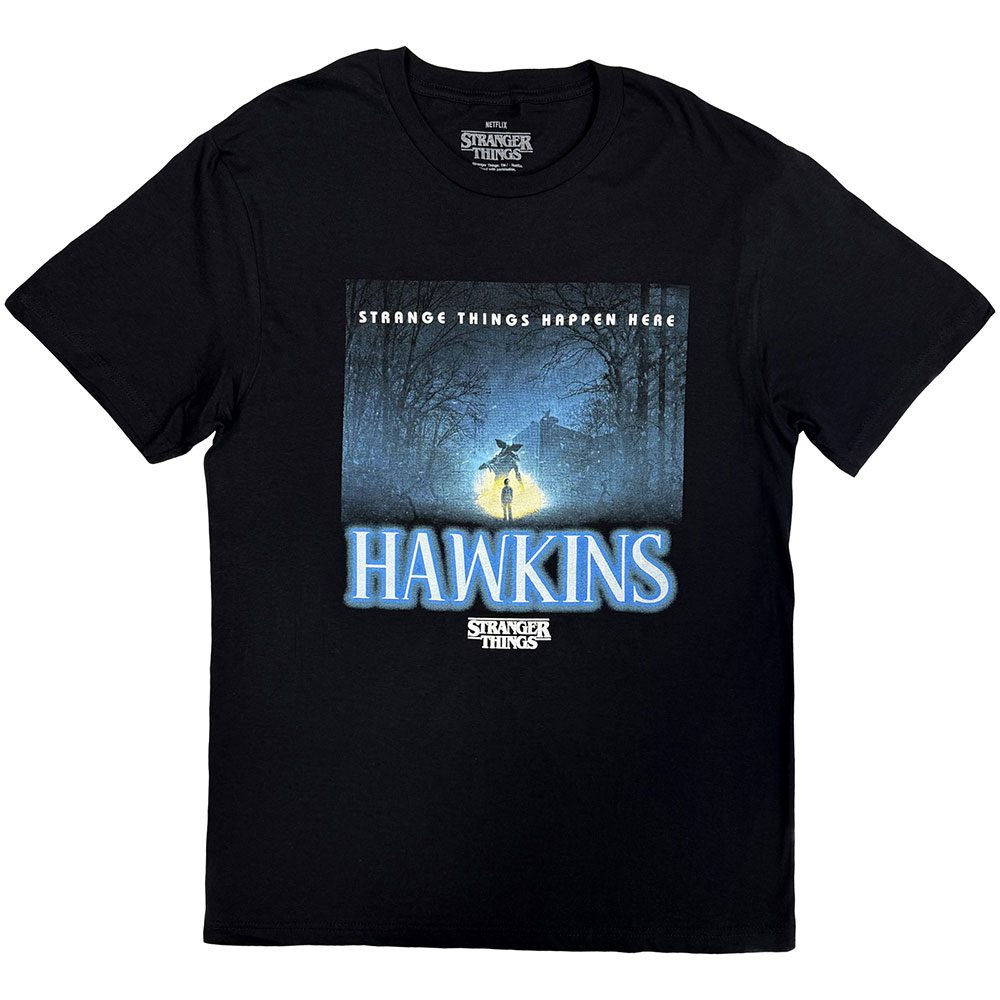 Stranger things - Happen Here Herren TShirt - Schwarz